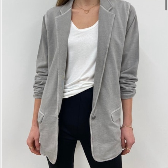 Grey Washed Estelle Blazer - Picture 4 of 4
